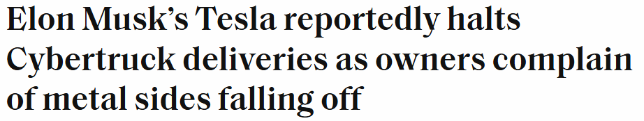 Elon’s Cybertruck 