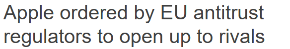 EU Demolishes Apple's