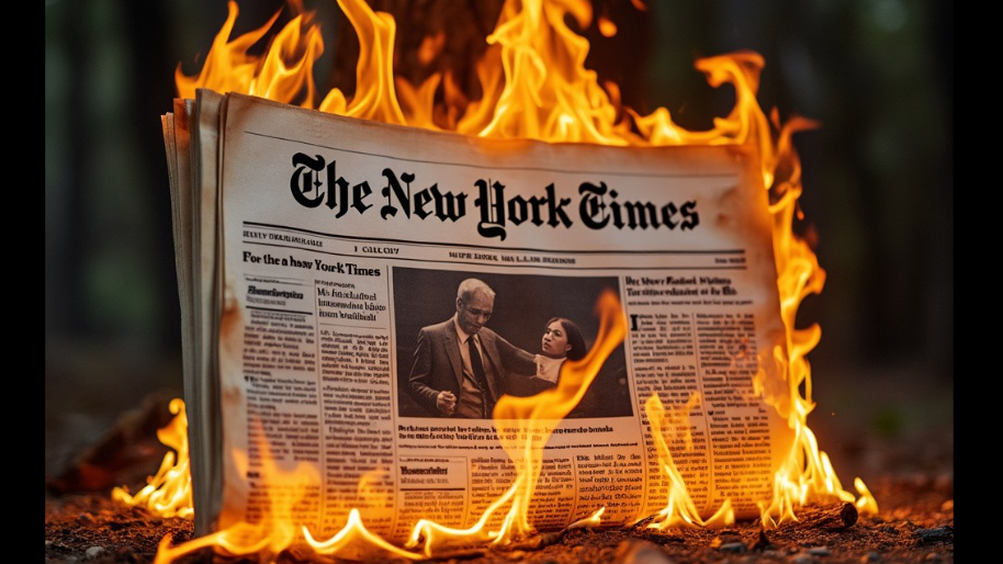 NY Times Stock PLUMMETS—Could Their Latest Strike Ruin Election Day Coverage?