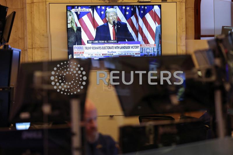 Investors expect more growth and inflation after Trump win, BofA survey shows