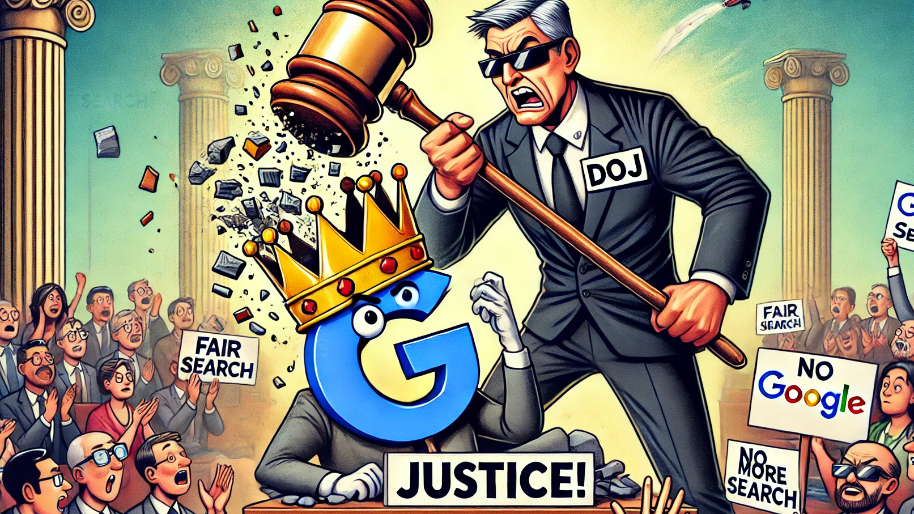 DOJ Stages a Coup Against Google’s Dictatorship, Triggering a 6% Selloff