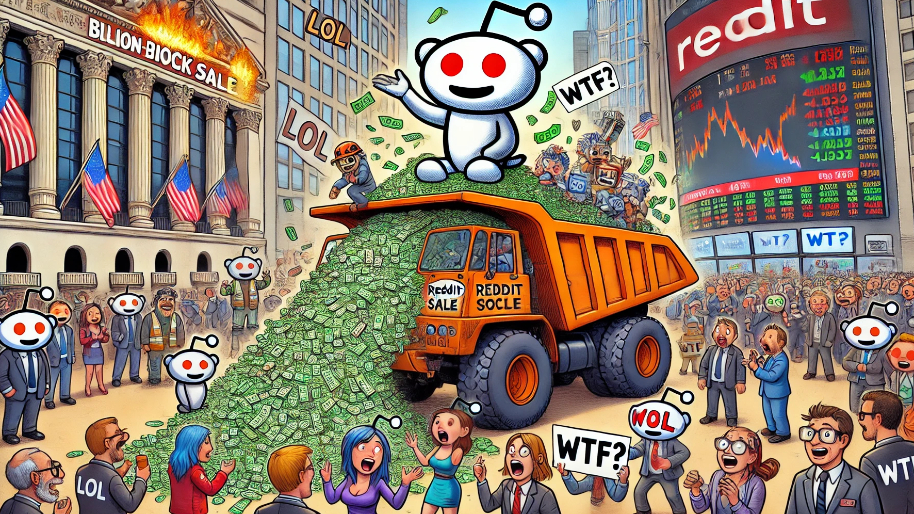 Reddit’s Billion-Dollar Share Dump Has Investors Asking "WTF?"