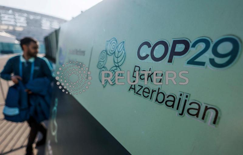 Russia's claim of emissions in annexed Ukraine regions draws protests at COP29