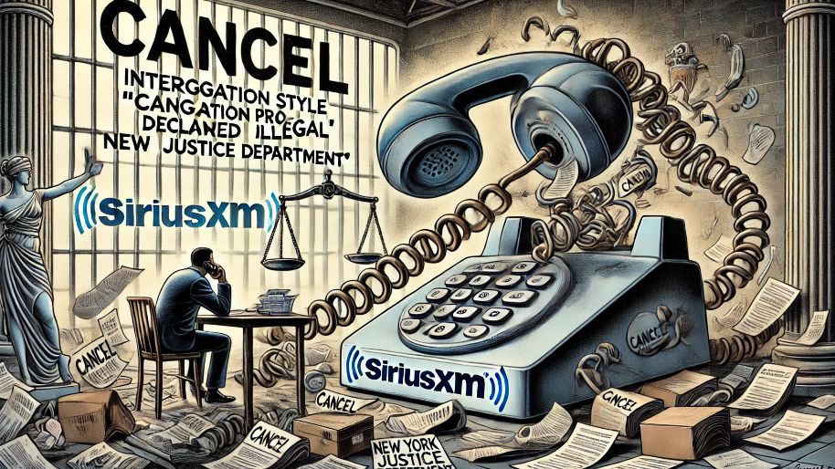 SiriusXM’s Interrogation Style ‘Cancel Process’ Declared Illegal by New York Justice Department...