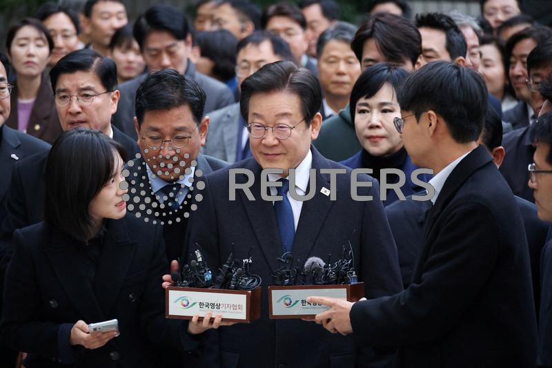 South Korean opposition leader cleared of forcing witness to commit perjury