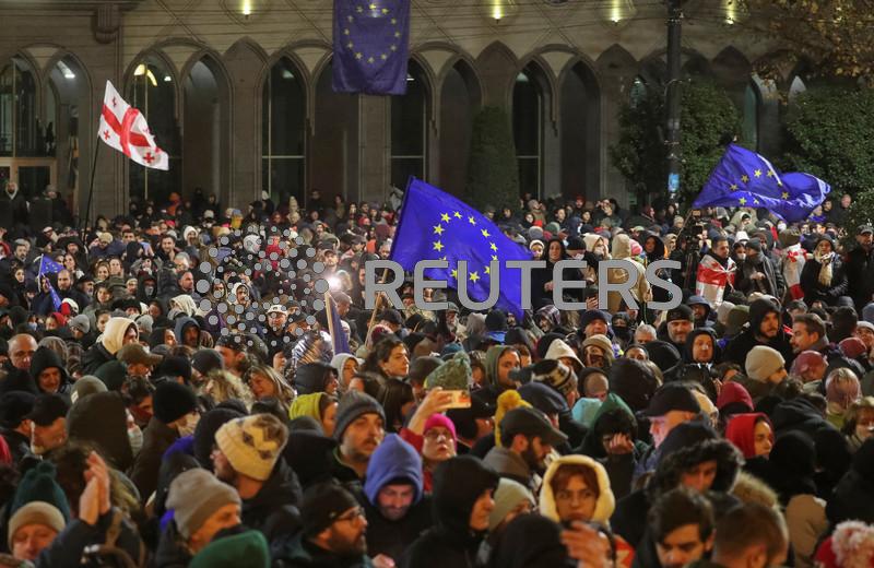 EU envoy says Georgia's freezing of EU talks is not will of population, Interpress reports