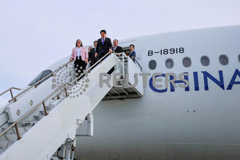 Taiwan's President Lai in Hawaii after declaring Taiwan a force for global peace