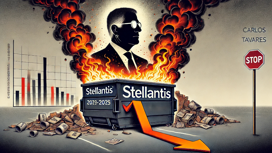 Carlos Tavares Ghosts Stellantis After Creating a Dumpster Fire of Declining Sales...