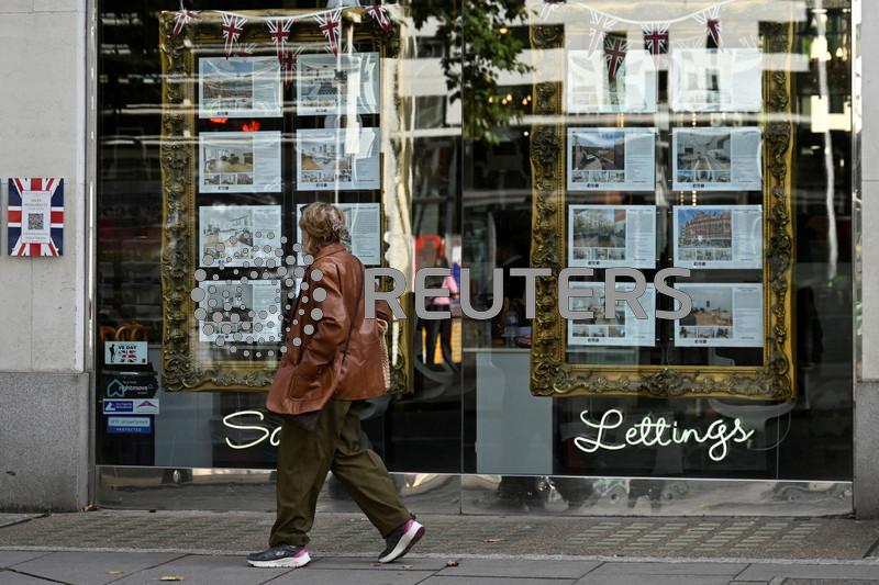 UK annual house prices rise by most in two years, Nationwide says