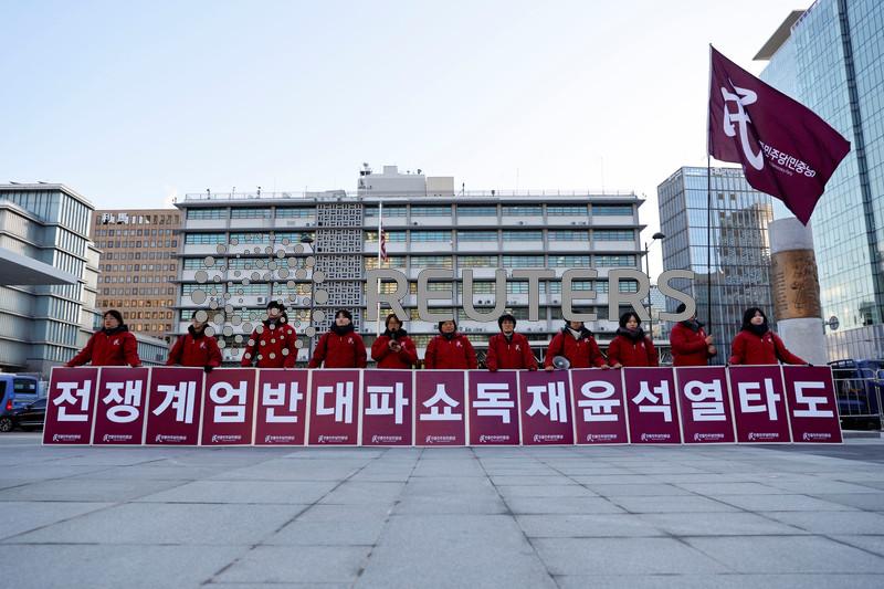 South Korea rushes to stabilise markets after Yoon's martial law bid