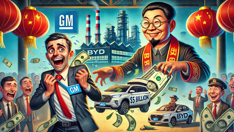 General Motors Gets Bodied by China… And Faces a $5 Billion Bill Courtesy of Tesla’s Biggest Threat