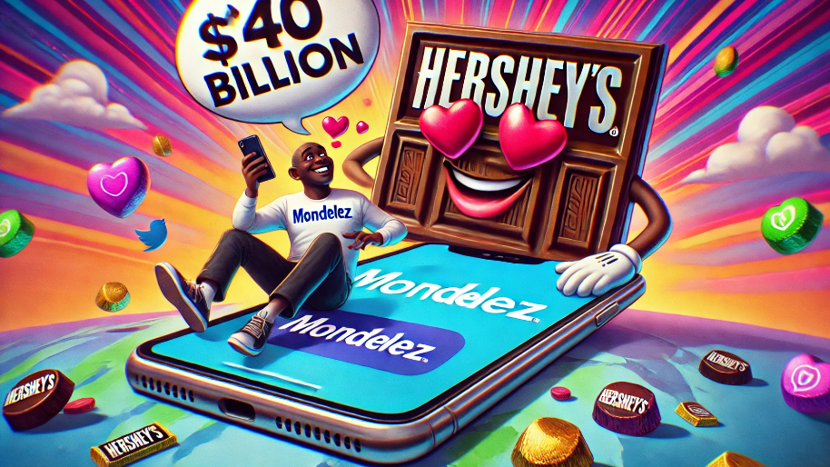 Mondelez Slips Into Hershey’s DMs Again… Except This Time With $40 Billion Attached