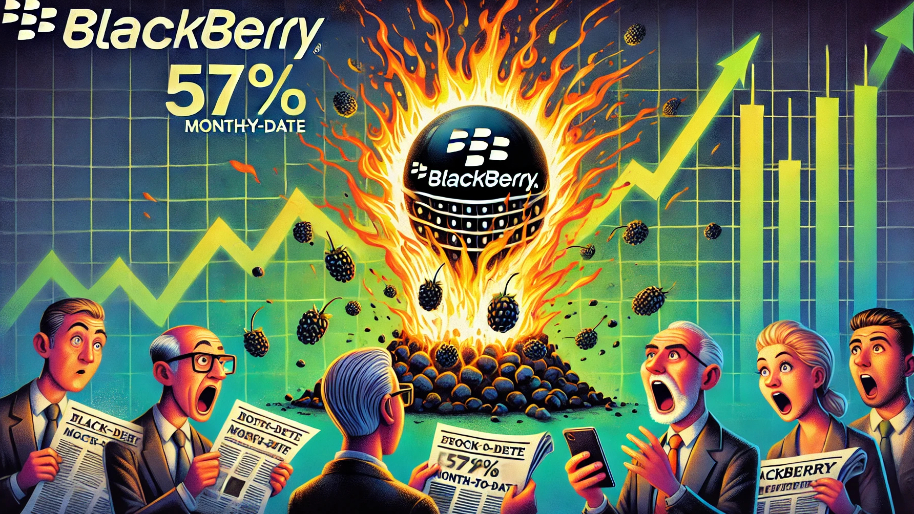BlackBerry Pulls a Lazarus-Like 57% MTD Stock Surge After Stunning Wall Street–Here’s Why…
