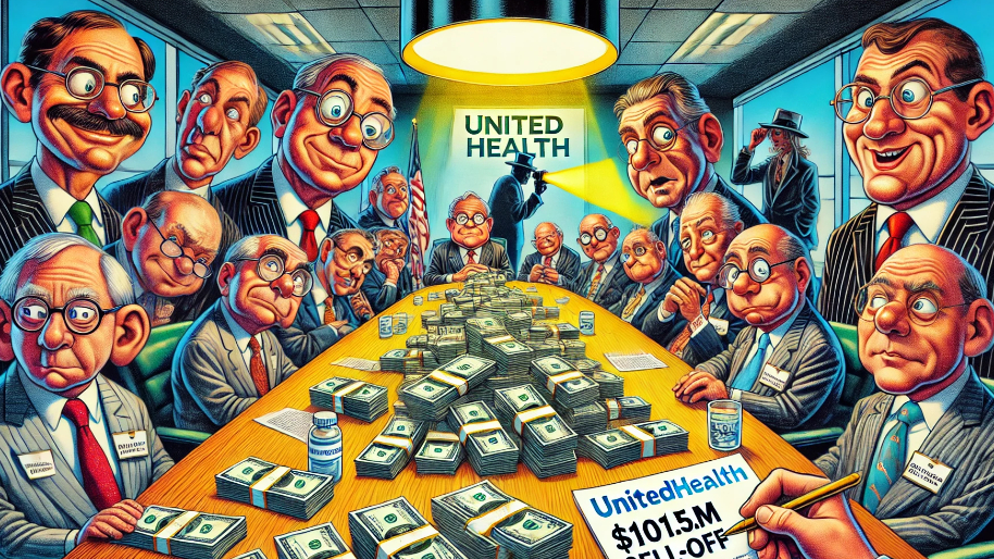 Inside The $101.5M Sell-Off That’s Making UnitedHealth Execs Look Guilty as Sin