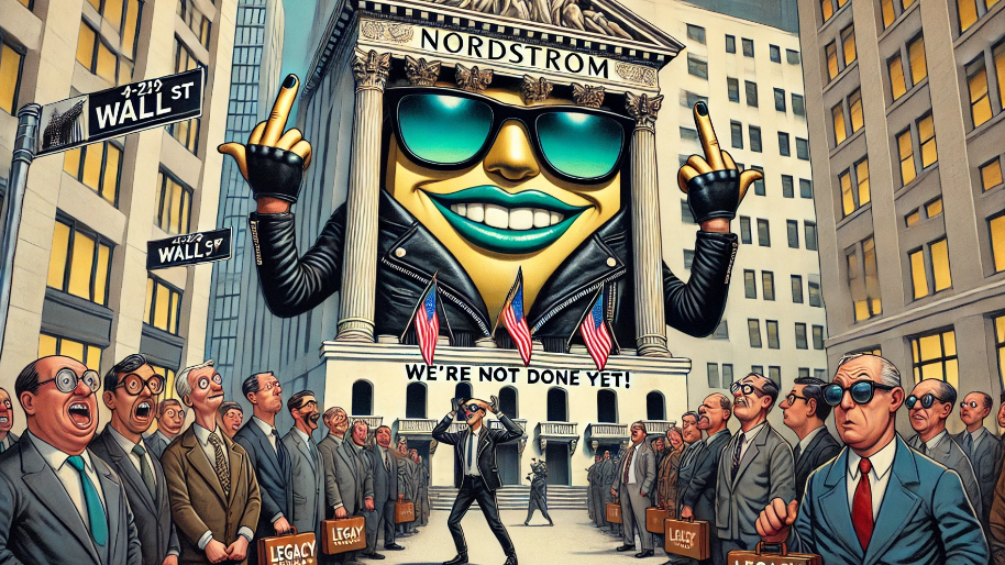 Nordstrom Gives Wall Street The Middle Finger in a Last Ditch Effort to Save Their Dying Legacy