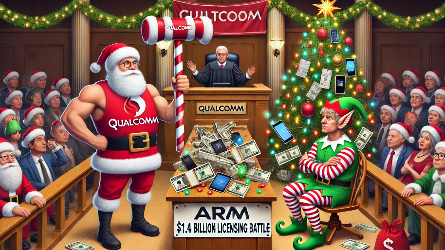 Qualcomm Crushes Arm’s Bid for Bigger Royalties in $1.4 Billion Licensing Battle