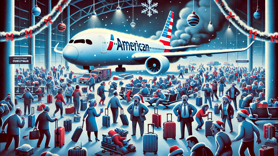 American Airlines' Total Meltdown on Christmas Eve Leaves Thousands Stranded and Furious…