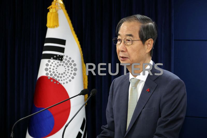 South Korea parliament majority votes to impeach acting president Han