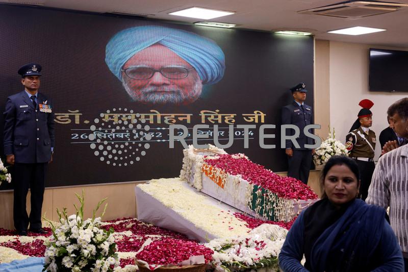 India's former PM Manmohan Singh cremated with state honours