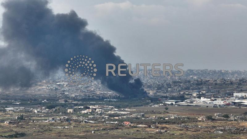 Israeli forces order new evacuation at besieged northern Gaza town, residents say