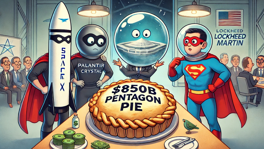 SpaceX Teams Up with Palantir to Target Lockheed’s Share of the $850B Pentagon Pie