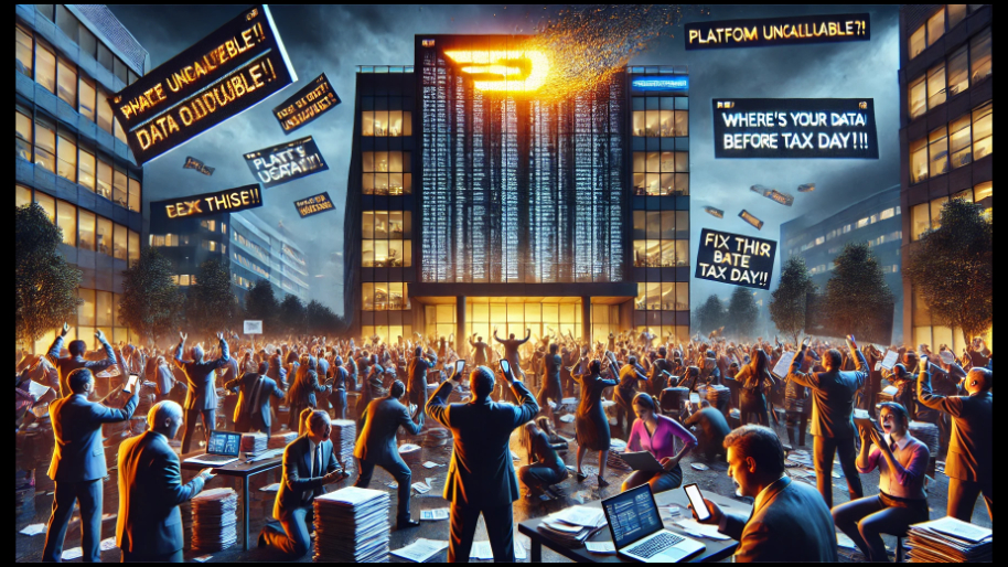 Major Accounting Firm Deletes Entire Platform, Screws 35,000 Clients Before Tax Season...