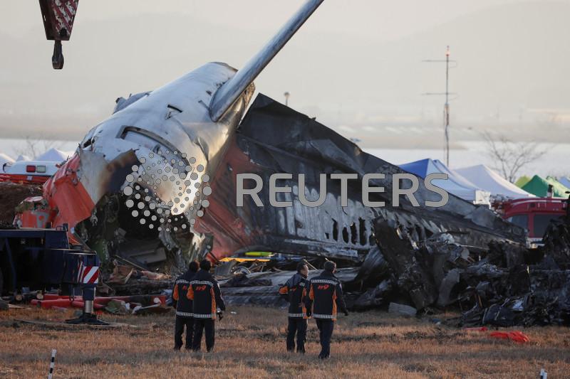 South Korean airport embankment in focus after deadly Jeju Air crash