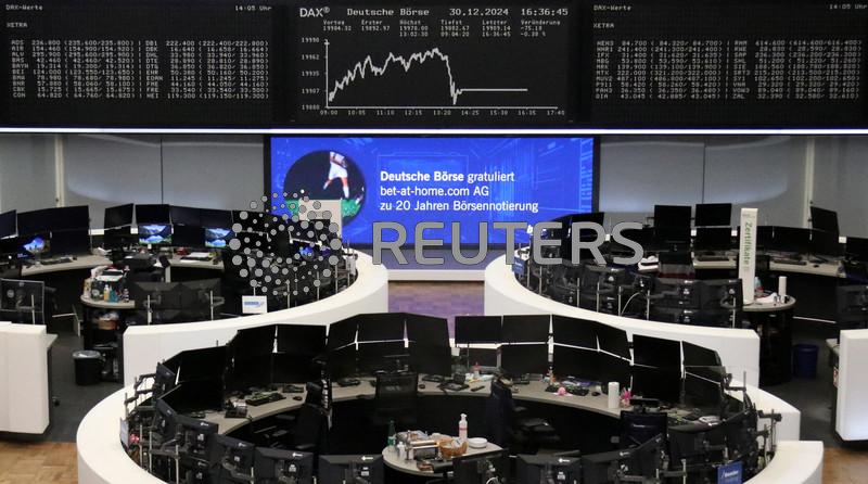 European stocks set for worst quarterly showing since 2022