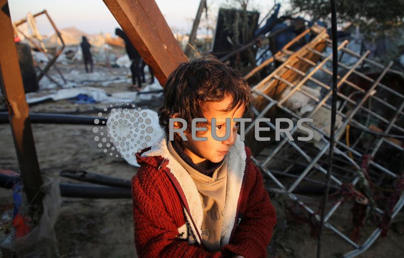 Israeli airstrike kills at least 10 in southern Gaza, medics say