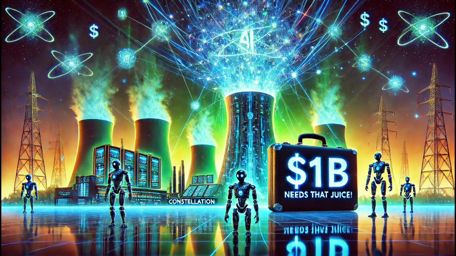 Constellation Secures the Bag with $1B Nuclear Power Deal - AI Needs That Juice, Baby!