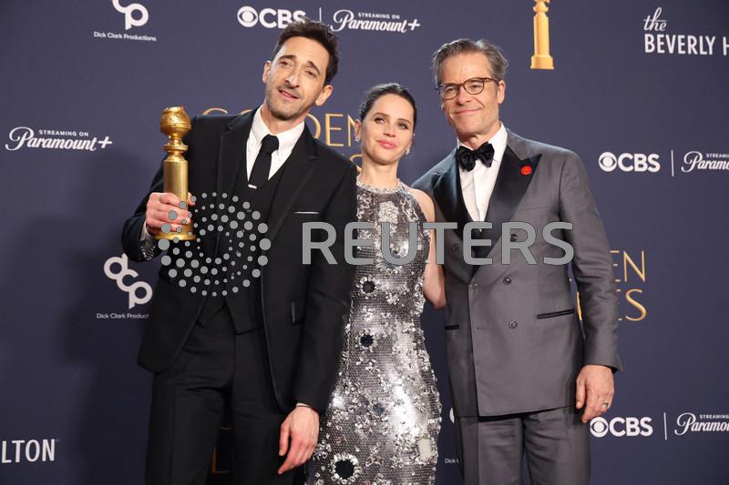 'The Brutalist,' 'Emilia Perez' win top film honors at Golden Globes