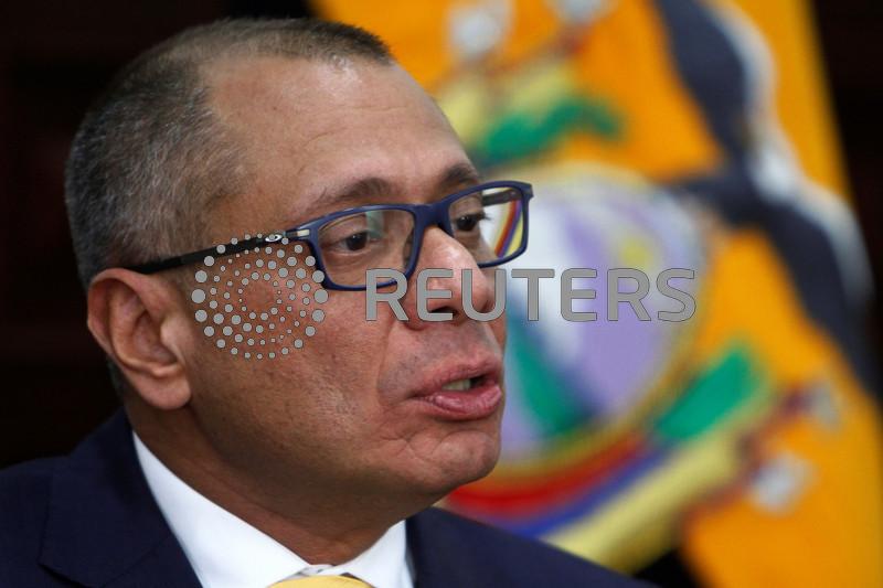 Ecuador's ex-VP Glas back in prison after evacuation amid inmate chaos