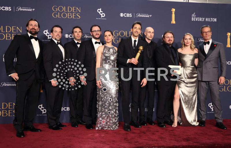 'The Brutalist,' 'Emilia Perez' triumph at Golden Globes