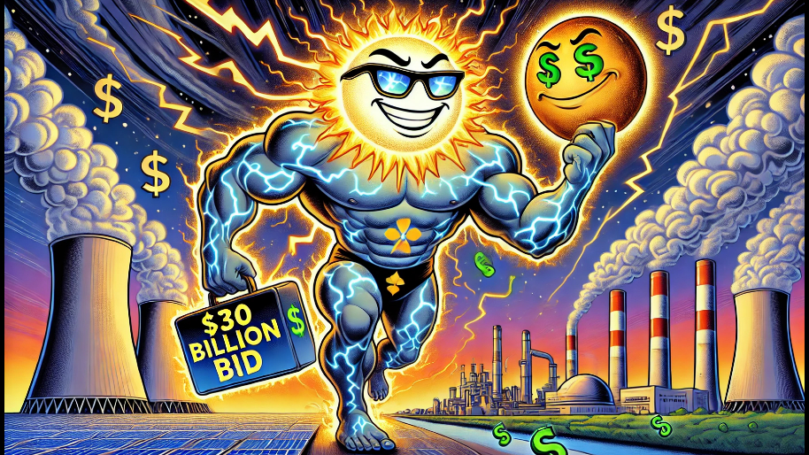 Nuclear Powerhouse Constellation Goes “Beast Mode” with $30 Billion Bid to Acquire Major Gas Giant…