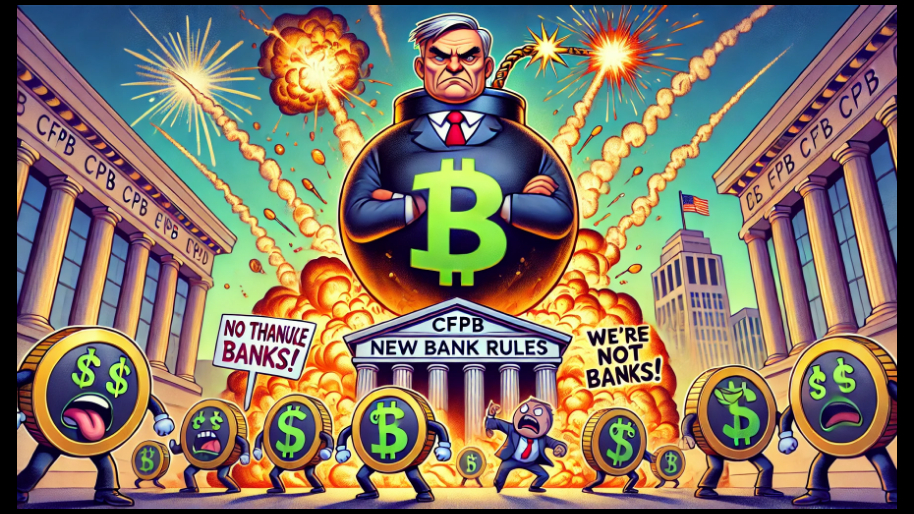 Biden Admin Drops Crypto “Bomb” Threatening Stablecoins to Play by Bank Rules—No Thank You…