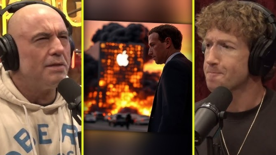Zuckerberg Slams Apple’s “Innovation” in Brutal Joe Rogan Rant—Shots = Fired!