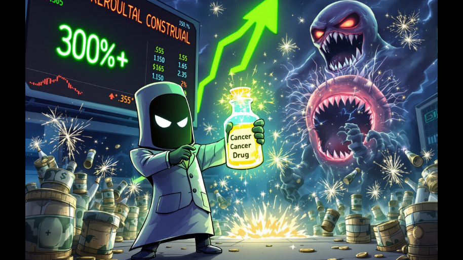 Mystery Pharma Unleashes "Cancer Killer" Drug?! Share Price Explodes 300%...