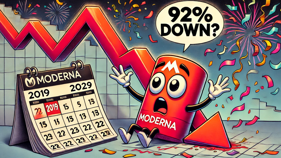 Down 92% from All-Time Highs, Moderna’s Latest Blow Would’ve Been Unthinkable Just Four Years Ago