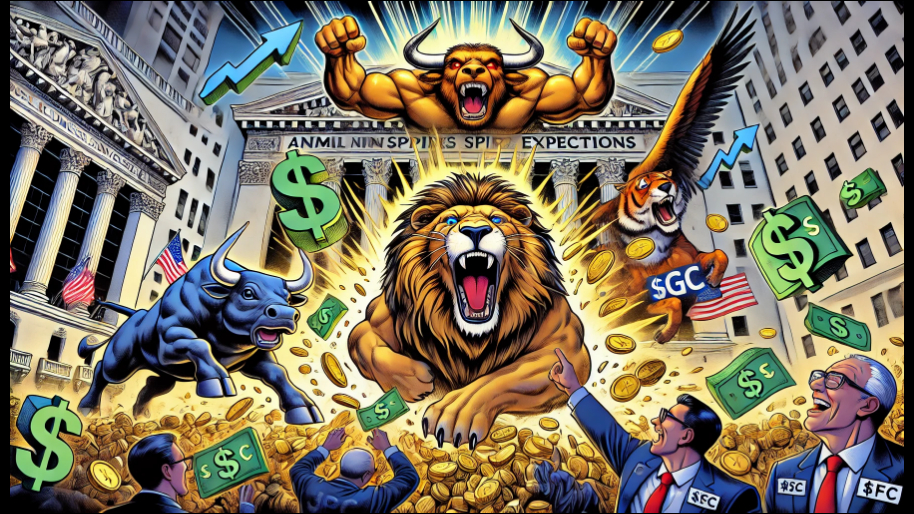 Big Banks Post “Animal Spirit” Moment for Economy By Obliterating Earnings—$JPM, $GS, $C, $WFC Soar