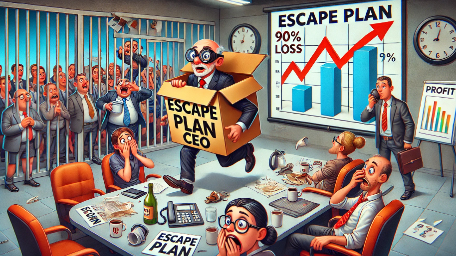 A Look into The Company Whose CEO Escaped Prison in a BOX… And Lost 90% of Profit in 1 Year
