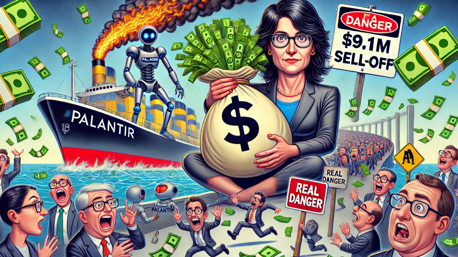 Cathie Wood’s $9.1M Palantir Sell-Off Has Everyone Talking… But the Real Danger Lies Elsewhere