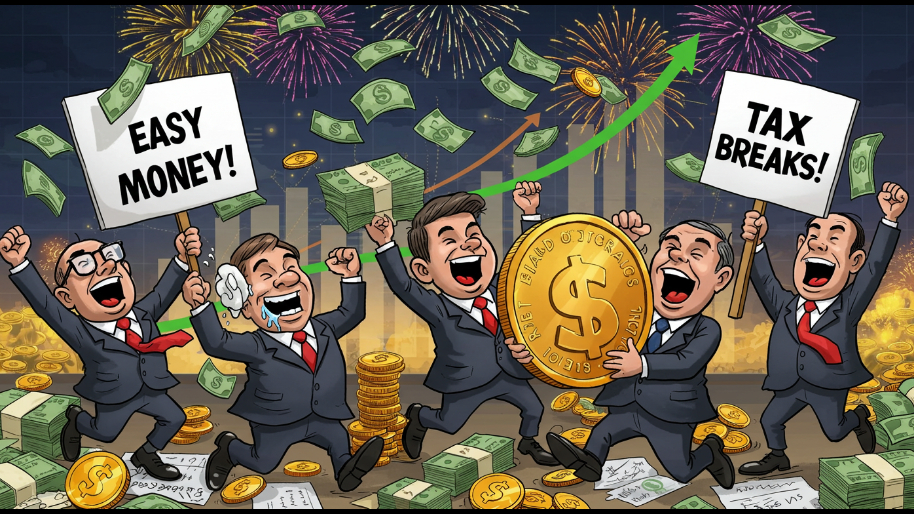 Final Tally: Investors Salivate Over Trump's Easy Money and Tax Breaks---Dow Explodes 500+ Points