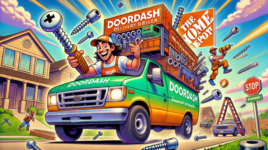DoorDash Reveals Massive Partnership with The Home Depot to Help More Americans Screw Faster…