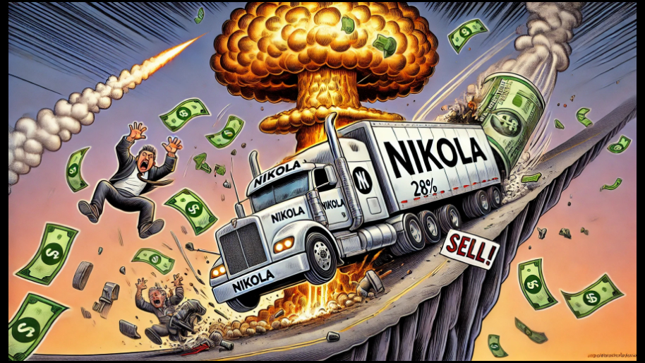 Nikola Goes Into Full Blown Death Spiral After Shares Are Nuked By 28% In One Day