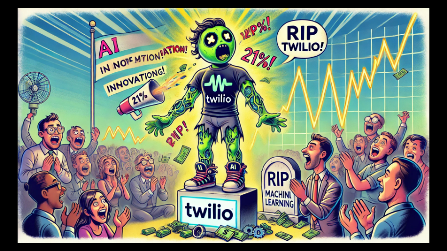 Left-For-Dead Twilio Stages Miraculous 21% Surge After Cranking Up The AI Hype Machine