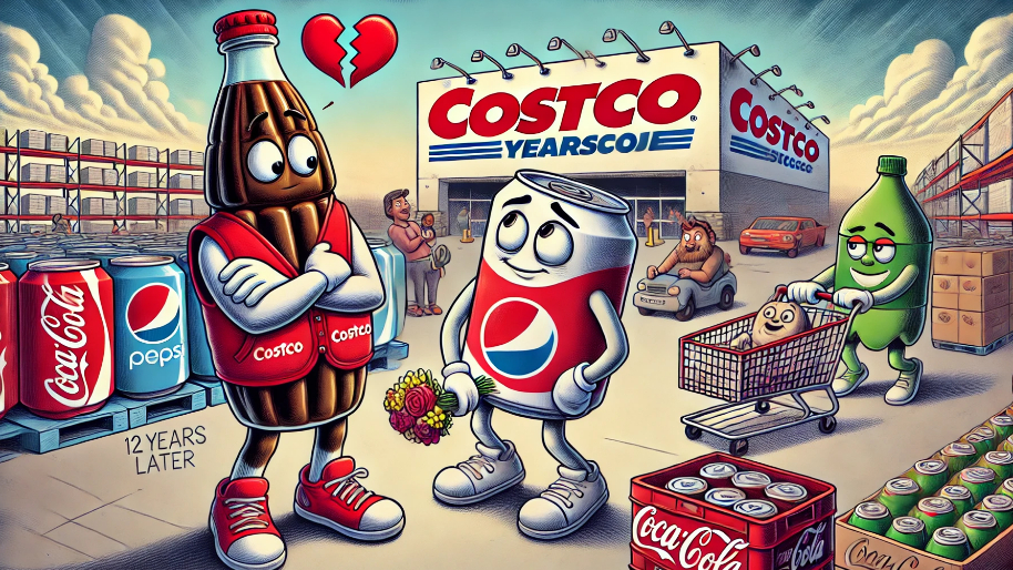 NEW: Costco Crawls Back To Coke After 12 Years, Proves Pepsi Was Nothing More Than A Rebound