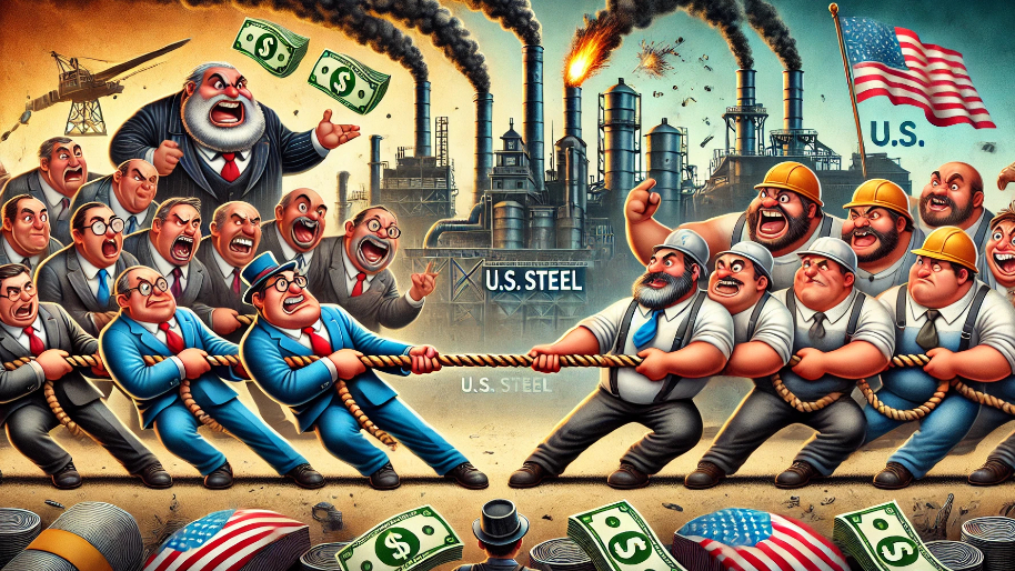 U.S. Steel Is Stuck in the Most Chaotic Tug-of-War Match Yet