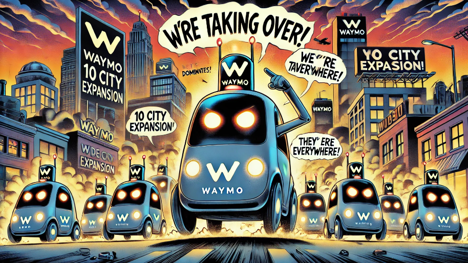 Google's Waymo Launches Robotaxi Invasion, Declares War On Competition With 10 City Expansion…