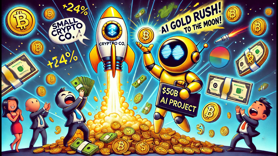 Small Crypto Stock Skyrockets 24% As SoftBank Deal Sparks Frenzy Over Secret $500 Billion AI Project