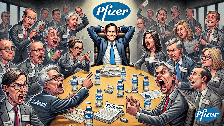Starboard Wanted Pfizer’s CEO Gone… Then the Unthinkable Happened